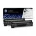 Zestaw dwółch tonerółw HP 35A do LaserJet P1005/1006 (CB435AD) | 2 x 1 500 str. Black