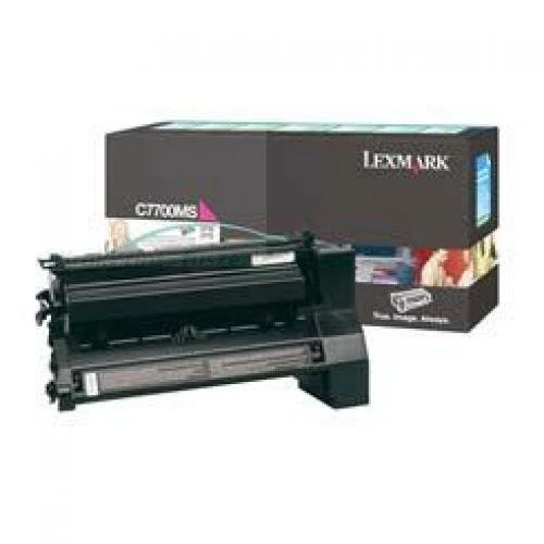 Toner Lexmark Oryginał 0C7700MS Magenta