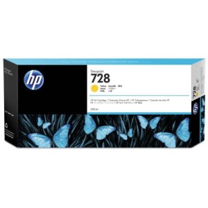 Tusz Hewlett-Packard Nr.728 DesignJet T730 | 300ml (F9K15A) Yellow