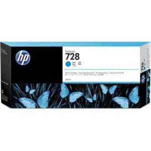 Tusz HP Nr.728 do DesignJet T730/T830 | 300ml (F9K17A) Cyan