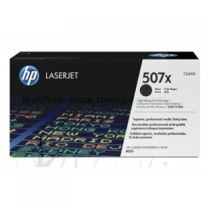 Toner HP 507X do LaserJet M551/570/575 (CE400X) | 11 000 str. Black