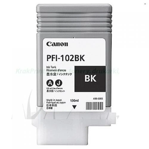 Tusz Canon Zamiennik PFI-102BK (ZPFI-102BK) Black