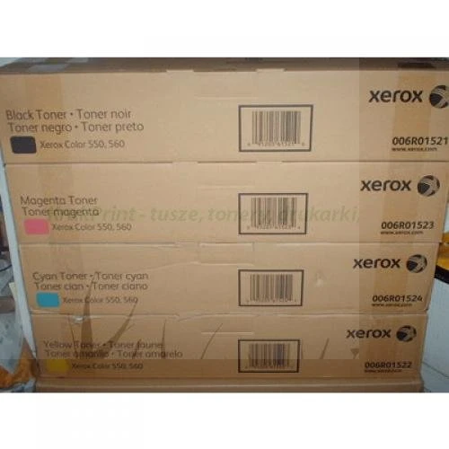 Toner Xerox 550 Oryginał PL/006R01529* (006R01521 6R1521 6R01521 / 006R01659/ 006R01525 / 006R01655 / 006R01734 / 006R01738) Black