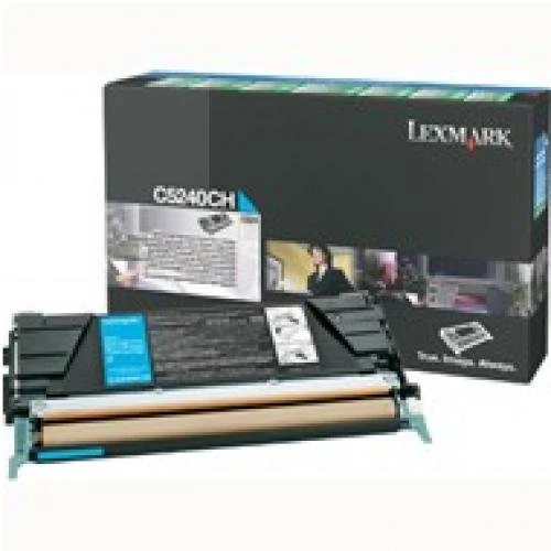 Toner Lexmark Oryginał C5240CH Cyan