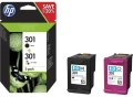 Tusz Hewlett-Packard Oryginał Nr.301 Bk+CMY (N9J72AE / J3M81AE) Color(CMYBk)