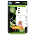 Tusz Hewlett-Packard Oryginał Nr.301 Bk+CMY (N9J72AE / J3M81AE) Color(CMYBk)