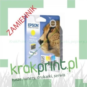 Tusz Zamiennik T0714 (MPE714) Yellow
