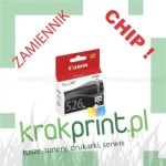 Tusz Zamiennik z chipem do Canona CLI-526Bk CHIP (MPC526BK) Black