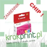 Tusz Zamiennik z chipem do Canona CLI-526M CHIP (MPC526M) Magenta