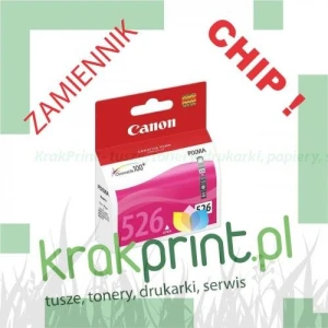 Tusz Zamiennik z chipem do Canona CLI-526M CHIP (MPC526M) Magenta