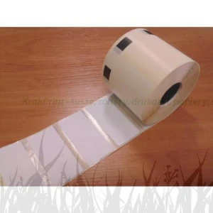 eMPe Zamiennik Papier adresowy bez uchwytu (DK-11209) White (Biały)