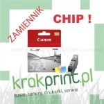 Tusz Zamiennik z chipem do Canona CLI-521Bk (MPCLI521Bk) Black