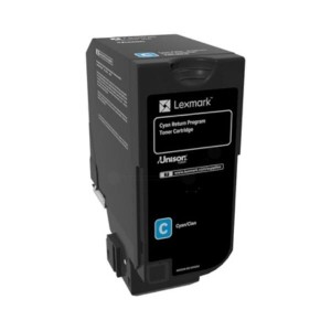 Toner Lexmark Oryginał 74C2HC0 Cyan