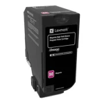Toner Lexmark Oryginał 74C2HM0 Magenta