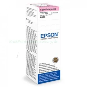 Tusz Epson do L800 | Nr.T6736 | 70ml (C13T67364A10) LightMagenta