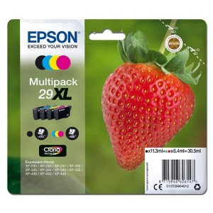Tusz Epson Oryginał Multipack 4-colours 29XL Claria Home Ink (C13T29964012) Color(CMYK)