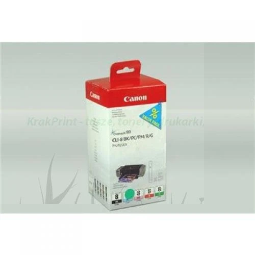 Tusz Canon Oryginał Multipack BK/PC/PM/R/G (0620B027)