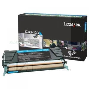 Toner do Lexmark C748... | 10tys. (C748H1CG / C748H2CG / C748H3CG) Cyan