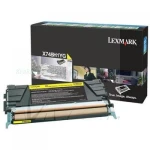 Toner Lexmark Oryginał X748H1YG Yellow