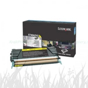 Toner Lexmark Oryginał X746A3YG Yellow