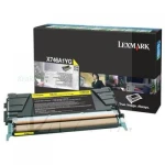 Toner Lexmark Oryginał X746A1YG Yellow