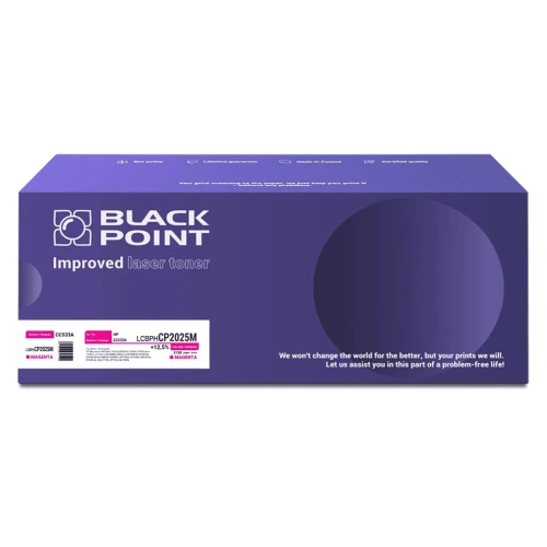 [LCBPHCP2025M] Toner Black Point Col | HP (CC533A) magenta
