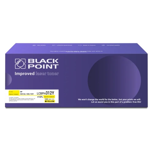 [LCBPH312Y] Toner Black Point Col | HP (CE312A) CLJ 1025 yellow