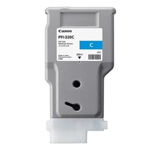 Tusz Canon PFI-320C do TM-200/TM205 | 300ml (CF2891C001AA) Cyan