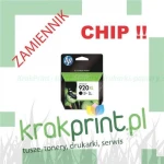 Tusz Zamiennik z chipem 100% nowy do HP CD975AE (MPHP920XL) Black