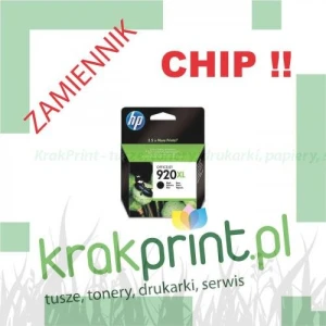 Tusz Zamiennik z chipem 100% nowy do HP CD975AE (MPHP920XL) Black