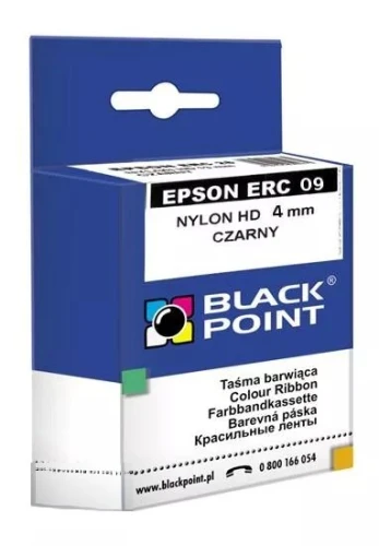 [KBPE09] Black Point Ribbon | Epson (ERC 09/HX 20) 2 szt. czarna
