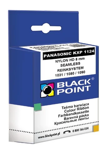 [KBPP1090] Black Point Ribbon | Panasonic (KX-P 1090/1124) czarna