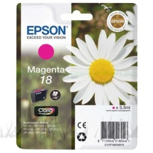 Tusz Epson Oryginał T1803 (C13T18034010) Magenta