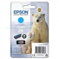 Epson Tusz T2612 Cyan 4.5ml do XP-600/700/800 - C13T26124010 C13T26124012