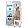 Tusz do Epson Nr.T2632XL do XP-600 | 9,7ml (C13T26324010 / C13T26324012) Cyan