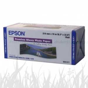 Epson C13S041377 - Papier (Premium Glossy Photo Paper Roll 210mm x 10m)