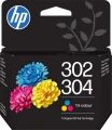 Oryginalny Tusz Trójkolorowy HP 302/304 (B7RT6AE)