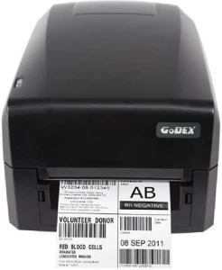 Drukarka etykiet Godex GE300 /termotransfer /203dpi /USB /RS232 /Ethernet (GE300 / 011-GE0E02-000)