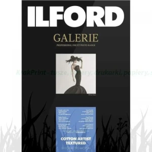 Papier fotograficzny Ilford Galerie Cotton Artist Textured 310g - 10x15 (50 arkuszy) (2005031)
