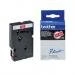 Ta?ma Brother TC-495 9mm x 7,7m bia?y nadruk / czerwone t?o (TC495)