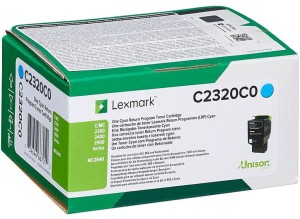 Toner Lexmark MC2353 | 1tys. (C2320C0) Cyan