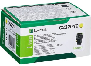 Toner Lexmark do MC2535adwe | 1tys. (C2320Y0) Yellow