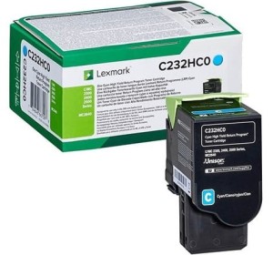Toner Lexmark C2525 | 2,3tys. (C232HC0) Cyan