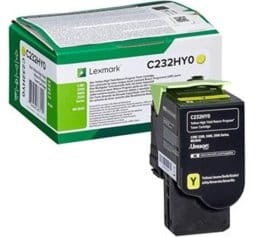 Toner Lexmark C2525 | 2,3tys.(C232HY0) Yellow WYPRZEDAŻ