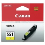 Tusz Canon Oryginał CLI-551Y (6511B001) Yellow