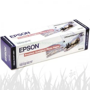 Epson Premium Semigloss Photo Paper Roll, Paper Roll (w: 329), 250g/m2 (C13S041338)