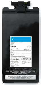 Tusz Epson T58E2 C do SC-P20500 | 800ml (C13T58E200) Cyan