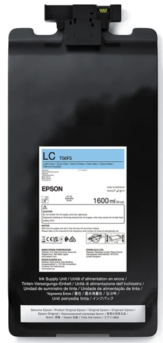 Tusz Epson T56F5 LC do SC-P20500 | 1600ml (C13T56F500) LightCyan