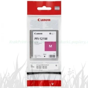 Tusz Canon PFI-121M do imagePROGRAF TM-255, TM-350 | 130ml (CF6267C001AA) Magenta
