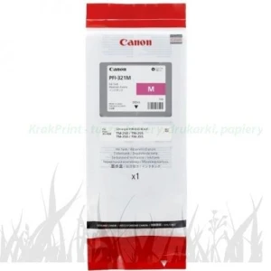 Tusz Canon PFI-321M do imagePROGRAF TM-255, TM-350 | 300ml (CF6269C001AA) Magenta